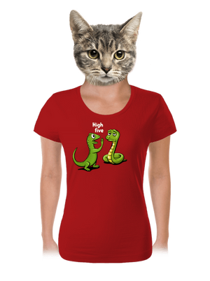 High Five dámské tričko Red Mal