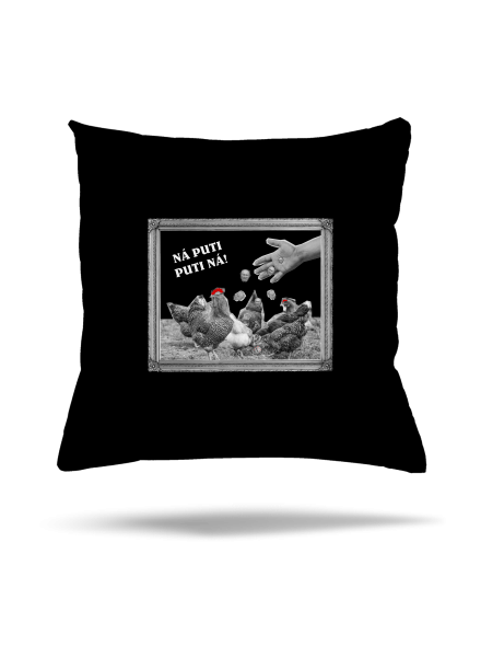 Ukrajina - Ná Puti Puti Ná polštář Black