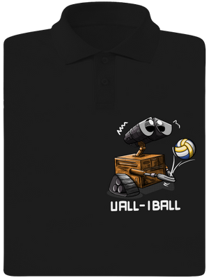 Vall-iball pánská polokošile Black