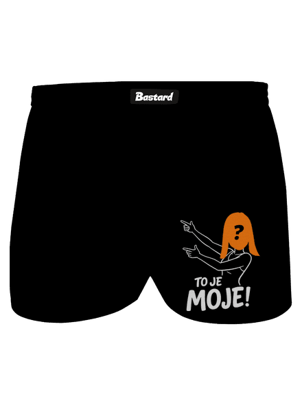 To je moje s ženou pánské trenky Black