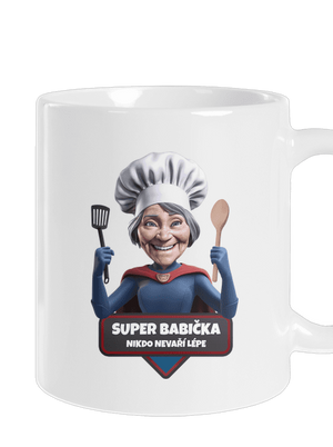Super babička klasický hrnek White