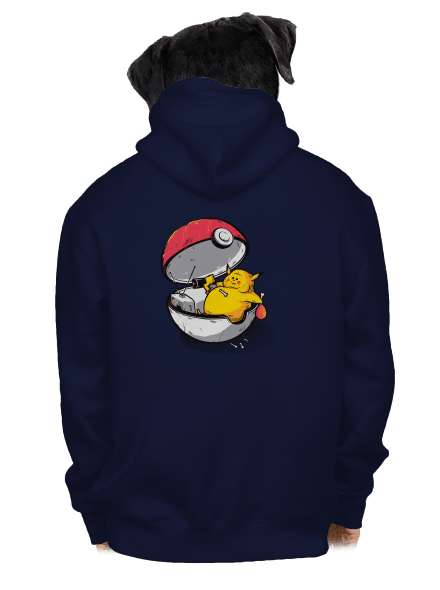 Konec pokémona pánská mikina na zip Navy