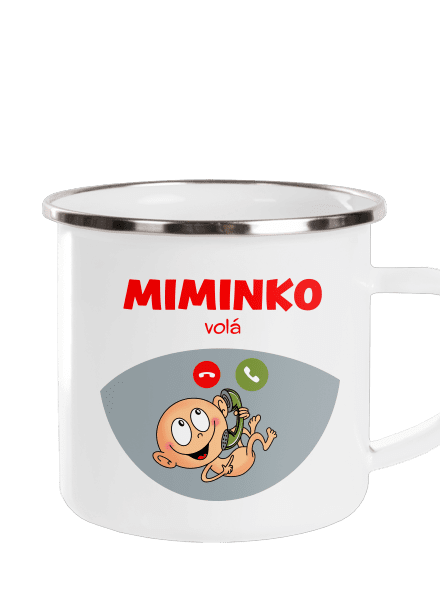 Miminko volá plecháček White