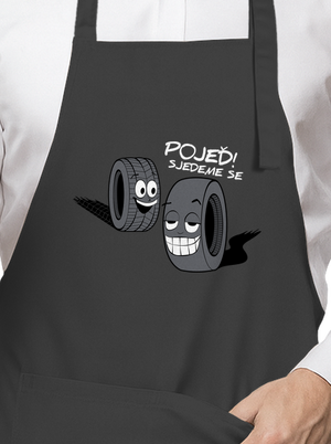 Pneumatiky zástěra Dark Grey