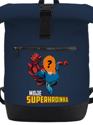 Moje superhrdinka batoh French Navy