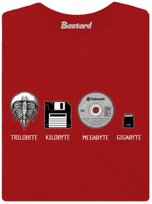 Trilobite dámské tričko s lemem Red Mal