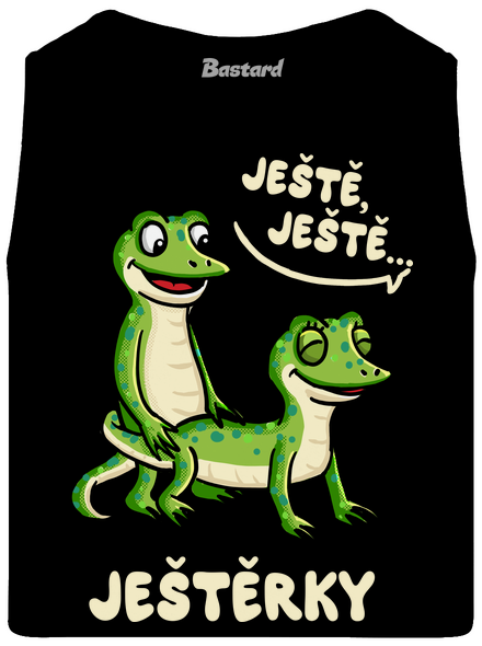 Ještě, ještě pánské tílko Black