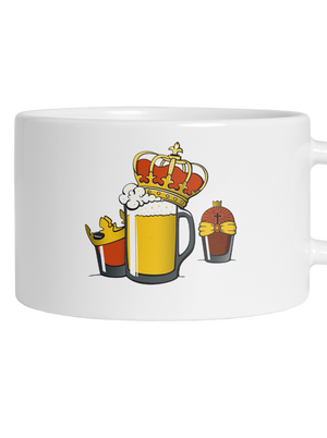 Tři králové hrnek makronka White