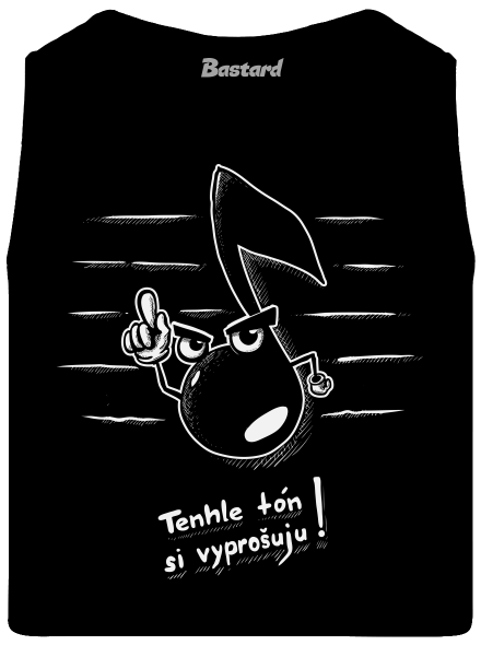 Tón pánské tílko Black