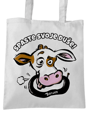 Spaste svoje duše taška White