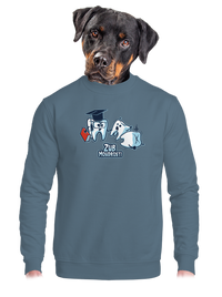 unisex mikina bez kapuce