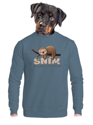 Sním o tom, co sním unisex mikina bez kapuce Nordic Blue