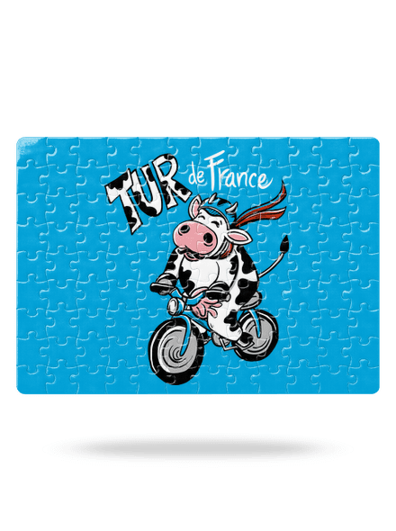 Tur de France puzzle White