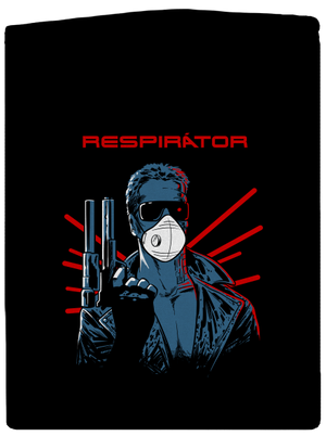 Respirátor dámská mikina na zip Black