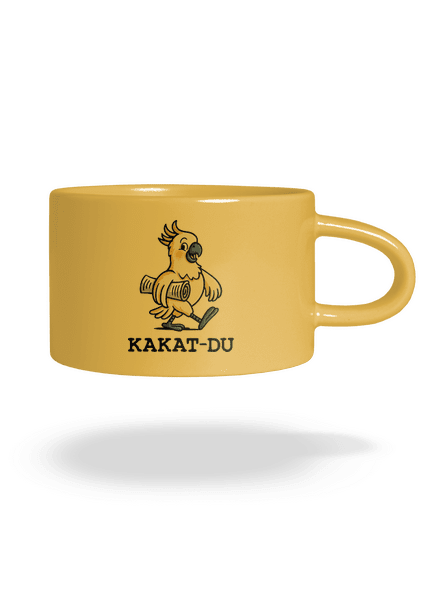Kakat-du hrnek makronka Yellow Macaron