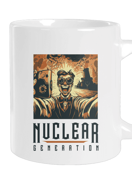 Nuclear generation velký hrnek White
