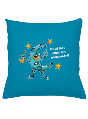 Pořád noční polštář Blue Turquoise