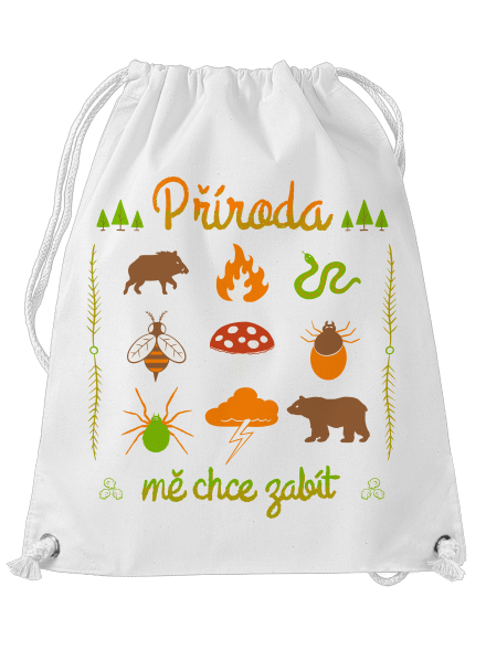 Příroda mě chce zabít vak White