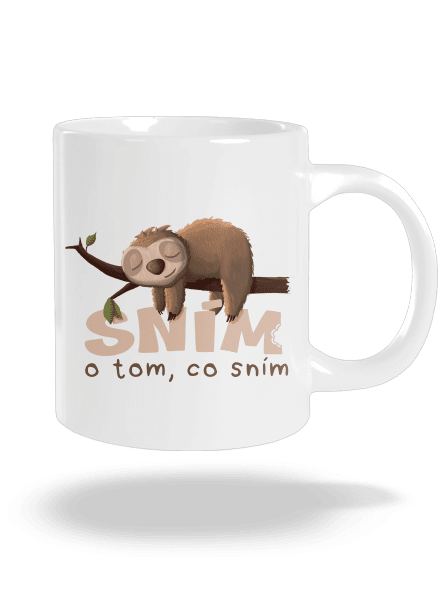 Sním o tom, co sním velký hrnek White