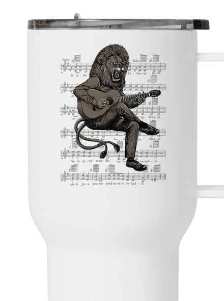 Co Čech, to muzikant termohrnek White