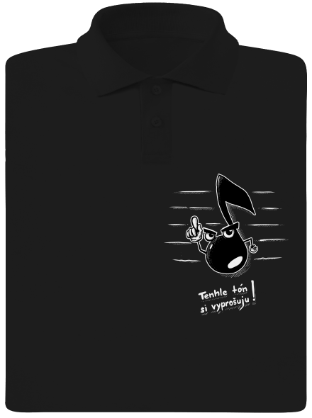 Tón pánská polokošile Black