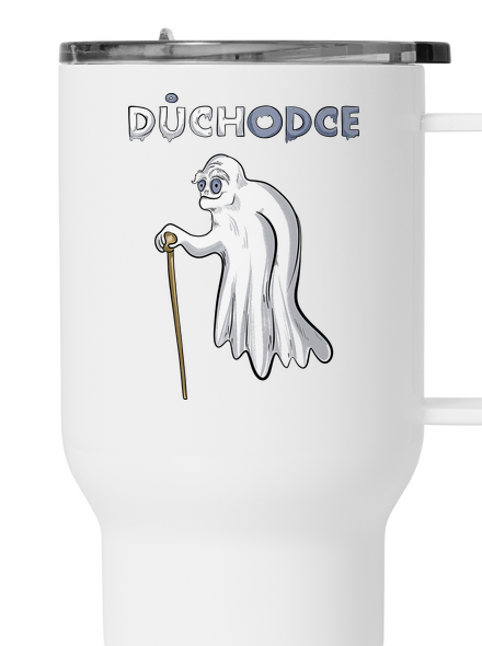 Duch důchodce termohrnek White