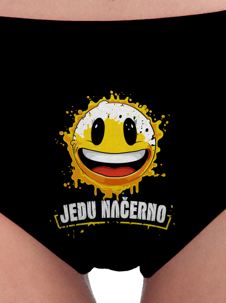 Jedu načerno dámské kalhotky Black