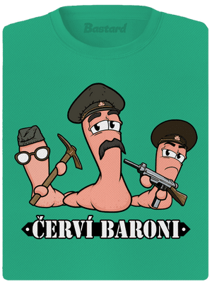 Červí baroni dámské sportovní tričko Mint Mal