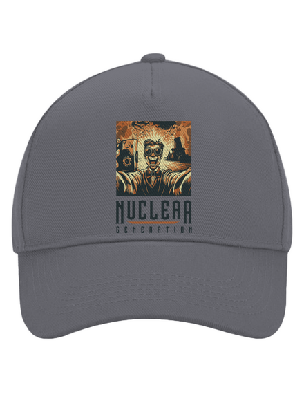 Nuclear generation kšiltovka baseballka Graphite grey