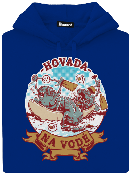 Hovada na vodě dámská mikina klokanka Royal Blue Mal
