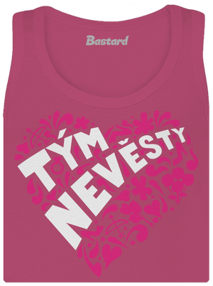 Tým nevěsty dámské tílko klasické Magenta