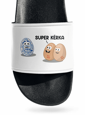 Super kérka pantofle White