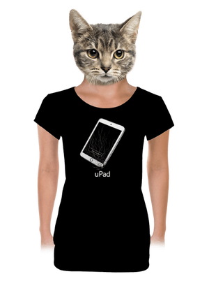 dámské tričko s lemem