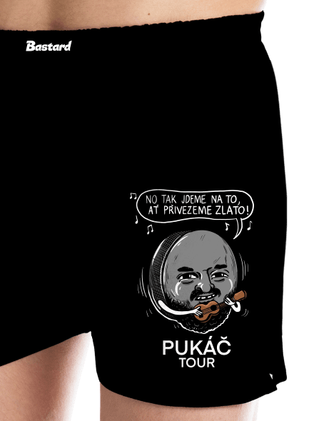Pukáč tour pánské trenky Black