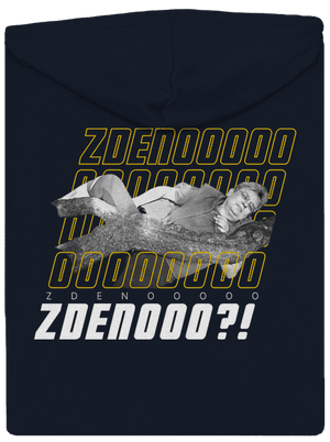 B18: Bába pod kořenem dámská mikina na zip Navy Mal