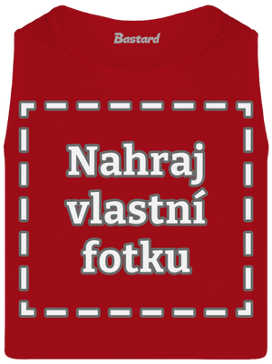 Vlastní potisk pánské tílko Red