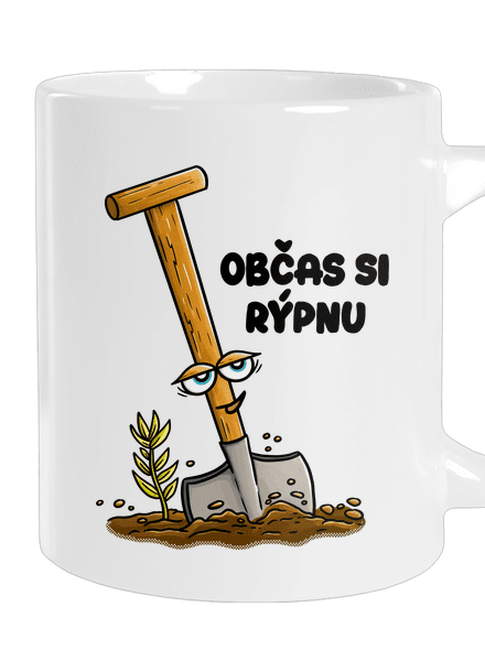 Občas si rýpnu velký hrnek White