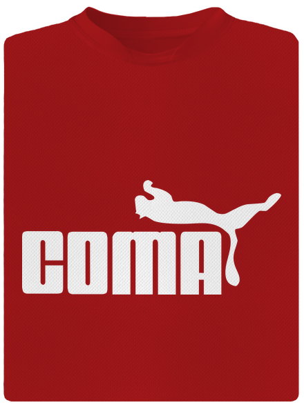 Coma pánské sportovní tričko Red Mal