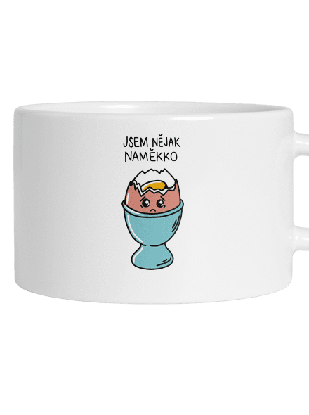 Naměkko hrnek makronka White