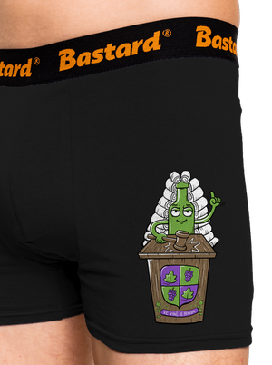 Ve víně je pravda boxerky Black