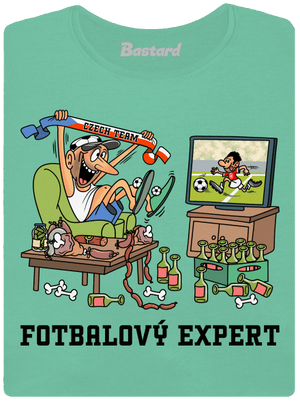 Fotbalový expert dámské tričko premium Mint Mal