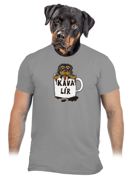 Kávalír pánské tričko Sport Grey