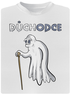 Duch důchodce dětské sportovní tričko White