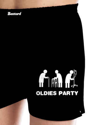 Oldies party pánské trenky Black