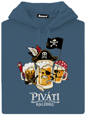 Piváti z Kalibiku dámská mikina klokanka Denim