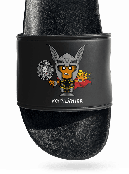 Ventiláthor pantofle Black