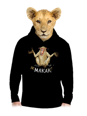 Nemakat dětská mikina klokanka Black