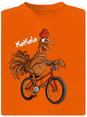 Kokolo dětské sportovní tričko Neon Orange