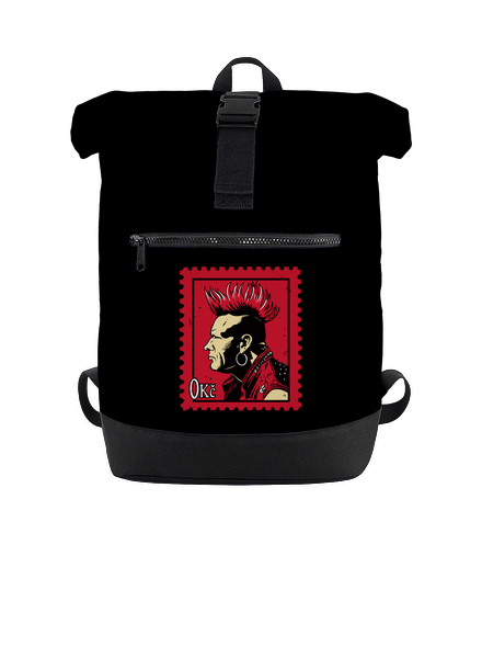 Známka punku batoh Black