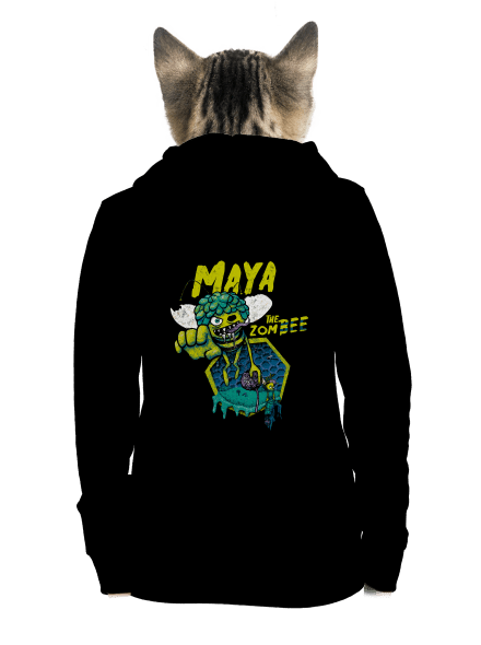 Zombee Mája dámská mikina na zip Black